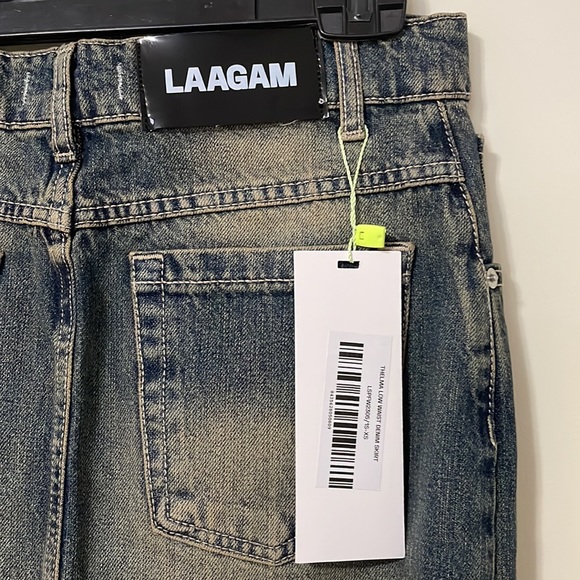 LAAGAM - Thelma Low Waist Denim Skirt - XS - Picture 4 of 5